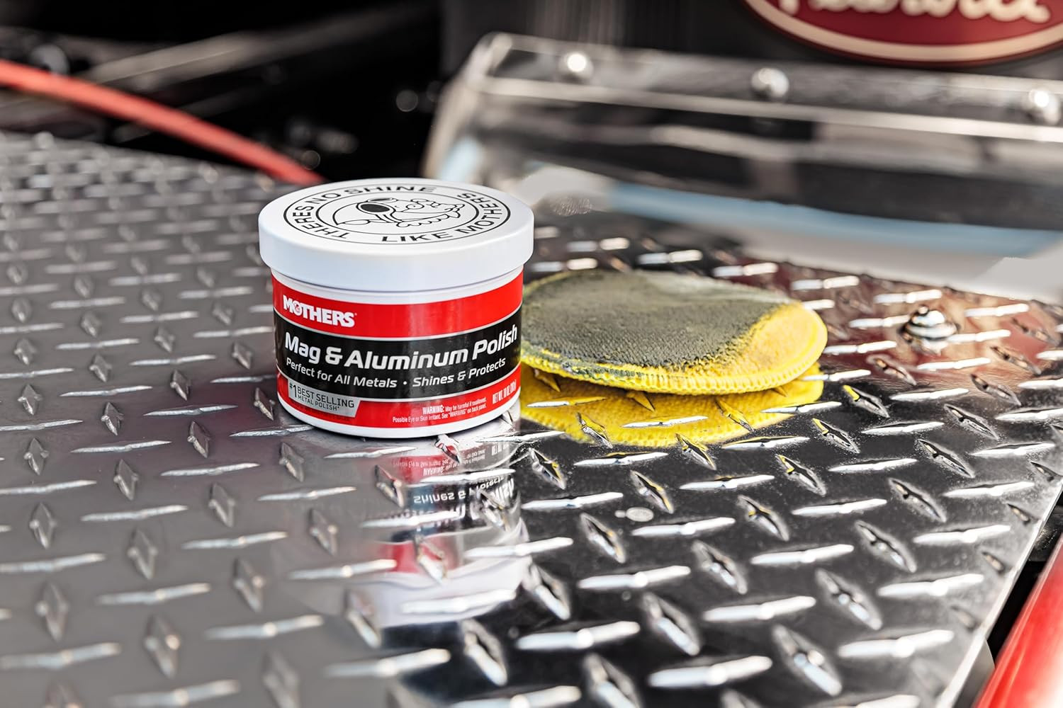 Mothers Mag & Aluminum Polish, 10 Oz. – Brilliant Shine, Easy to Use, for All Un