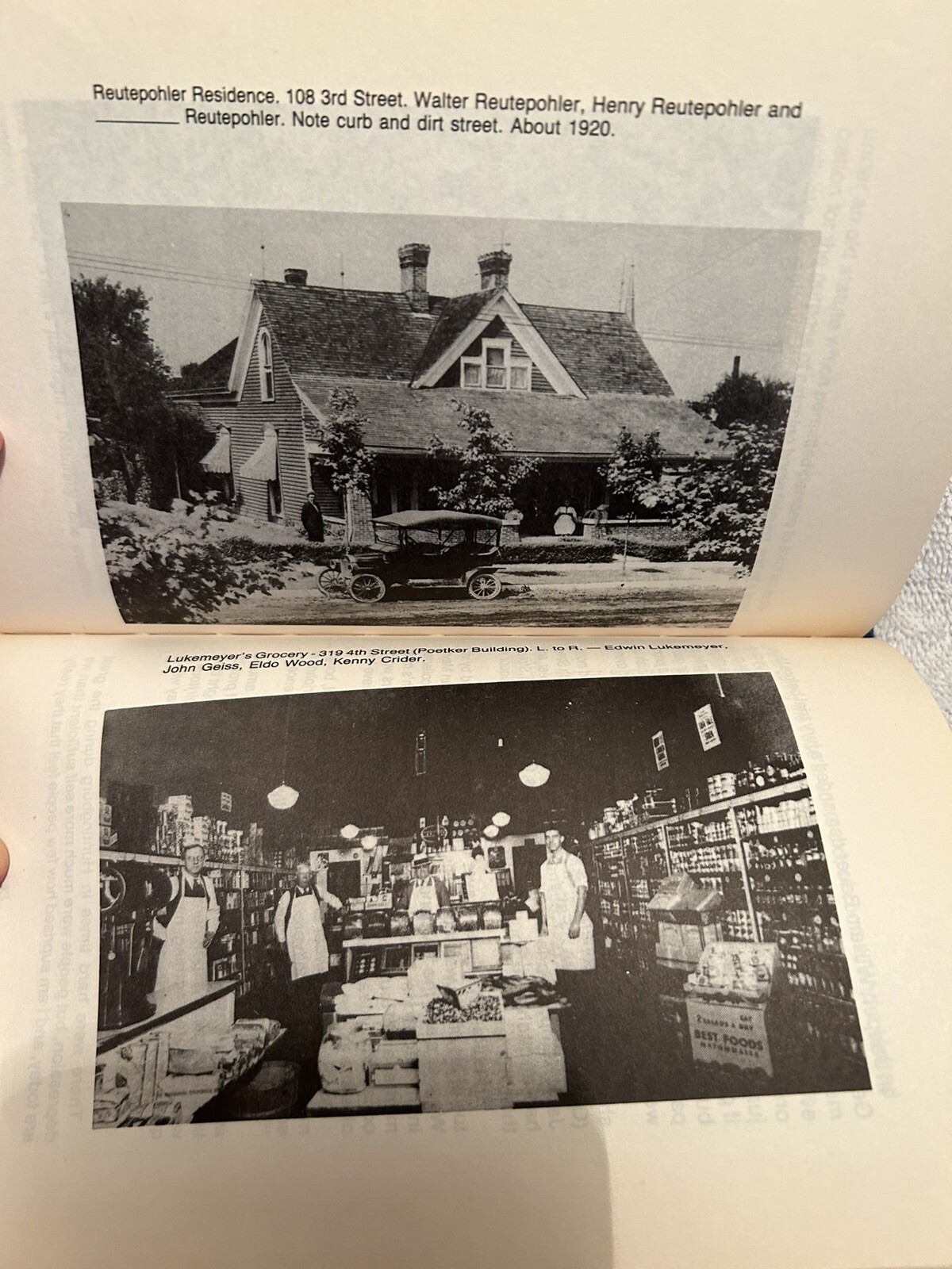 Vtg. Book History Of Huntingburg IN 1987 By Hugo C. Songer 288 Pages Illustrated