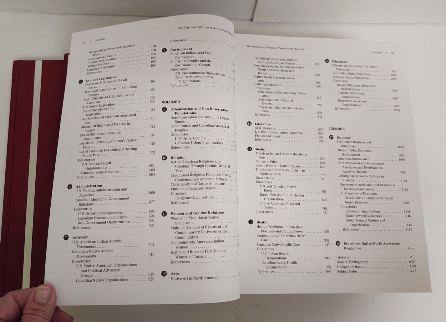 Reference Library of Native North America Volumes 1-4