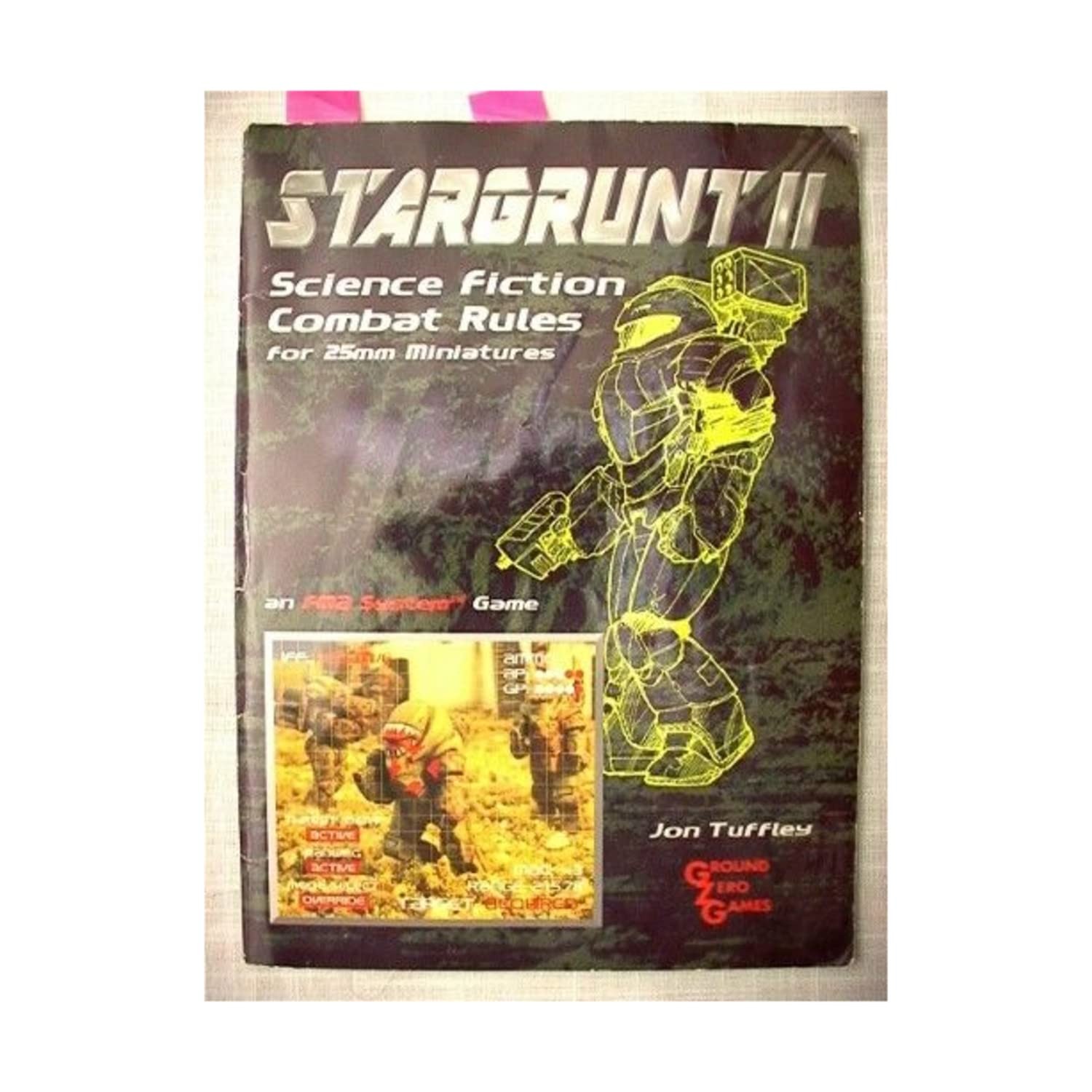 Stargrunt 2: Science Fiction Combat Rules for 25mm Minatures – paperback Jon…