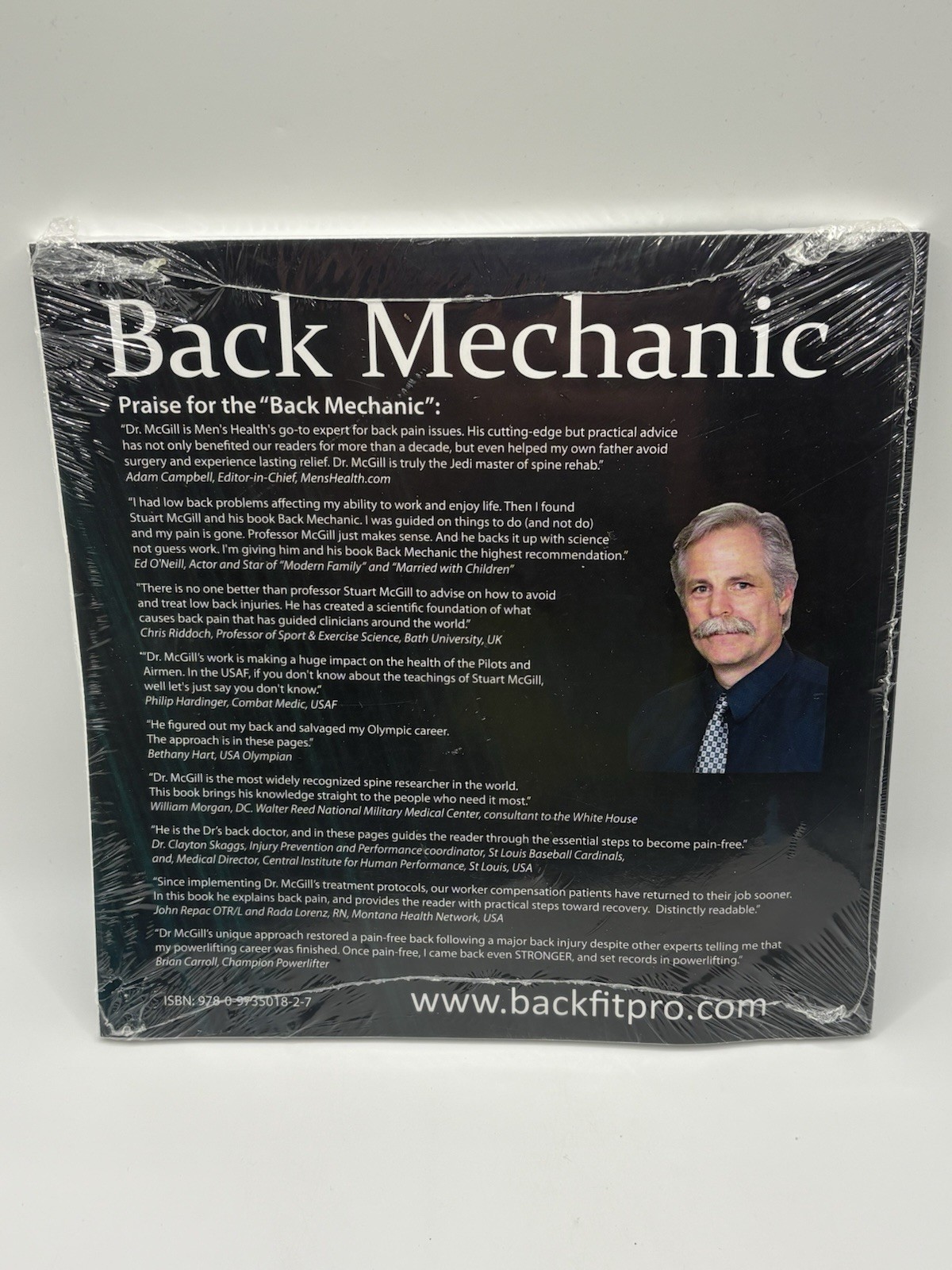 Back Mechanic by Dr. Stuart Mcgill 2015 Paperback