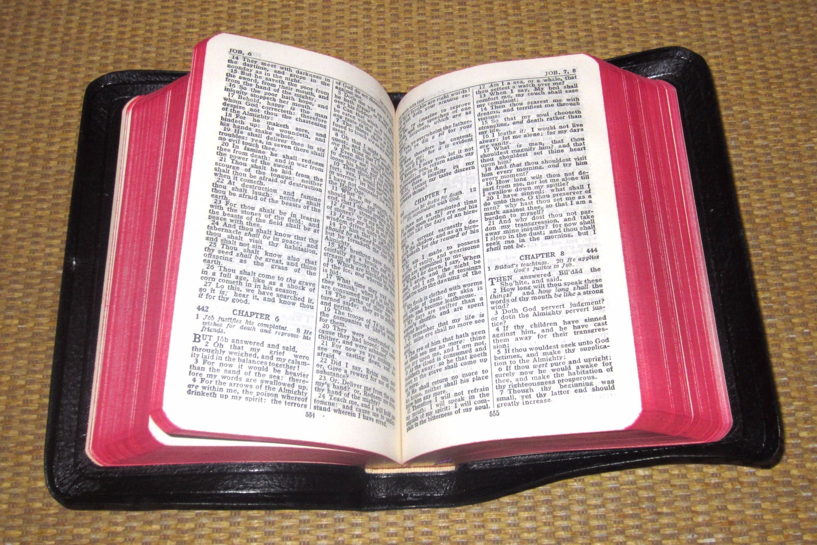 INTERNATIONAL Holy Bible | KJV STUNNING Leather Compact (4.25&Prime; x 6.5&Prime;) in BOX
