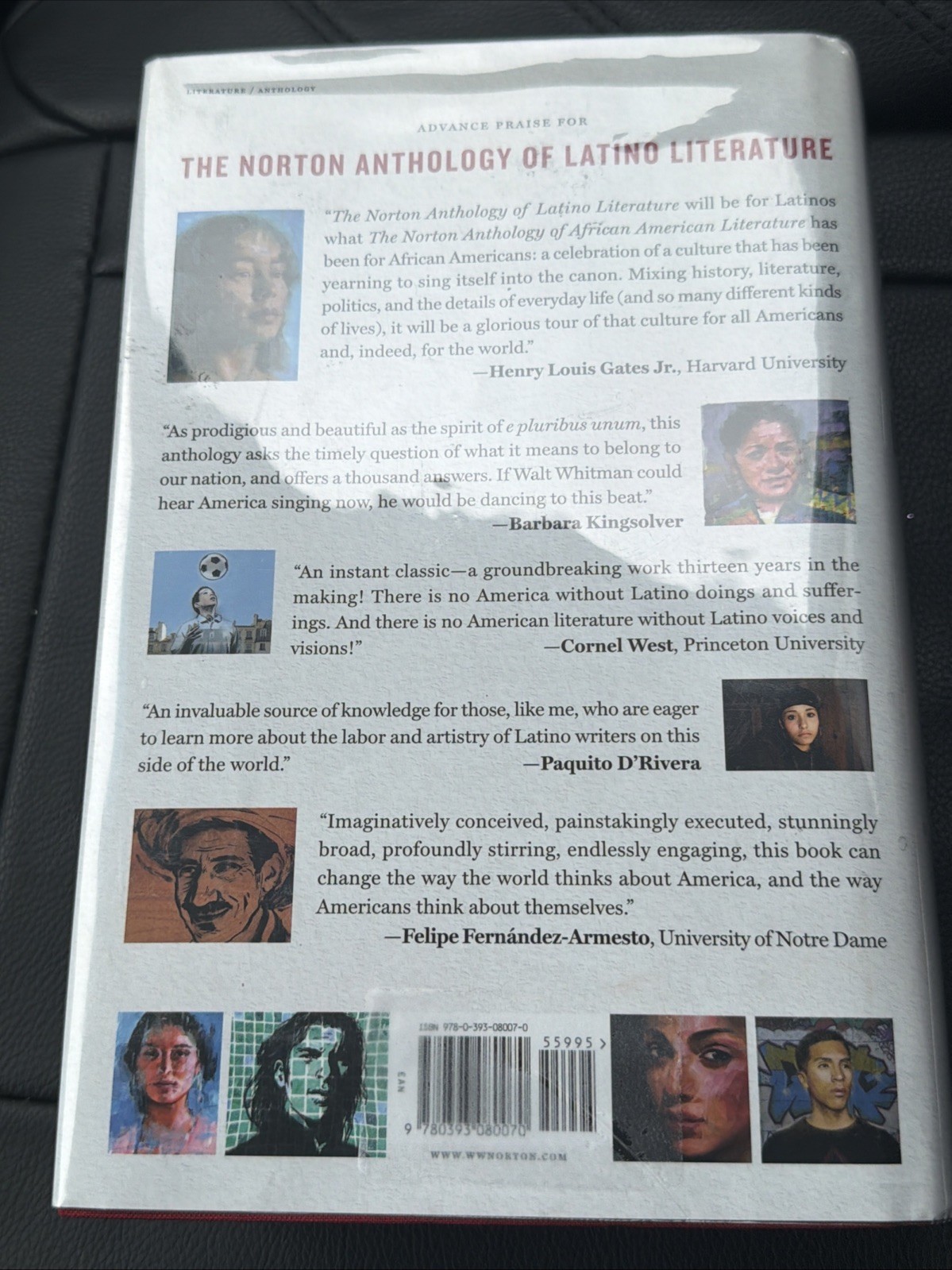 The Norton Anthology of Latino Literature Hardcover Ilan Stavans