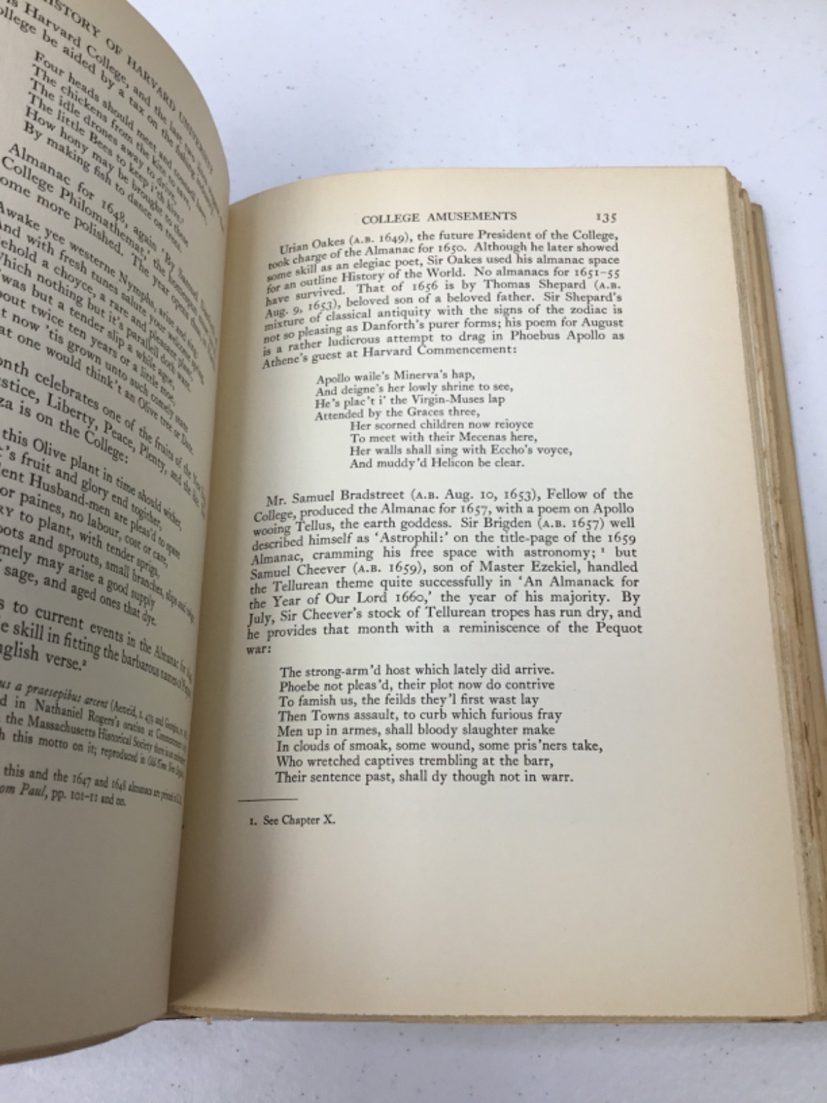 Harvard College in The Seventeenth Century Vol 1&2. Morison. 1936 HC+Mylar