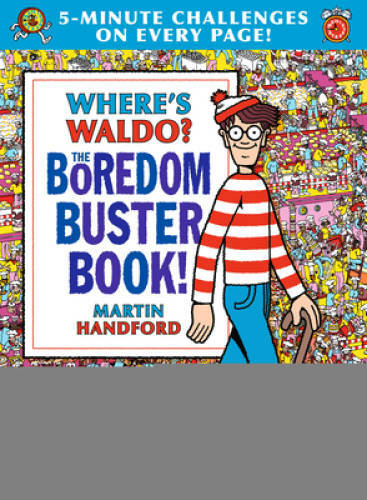 Where&rsquo;s Waldo? The Boredom Buster Book: 5-Minute Challenges – Hardcover – GOOD