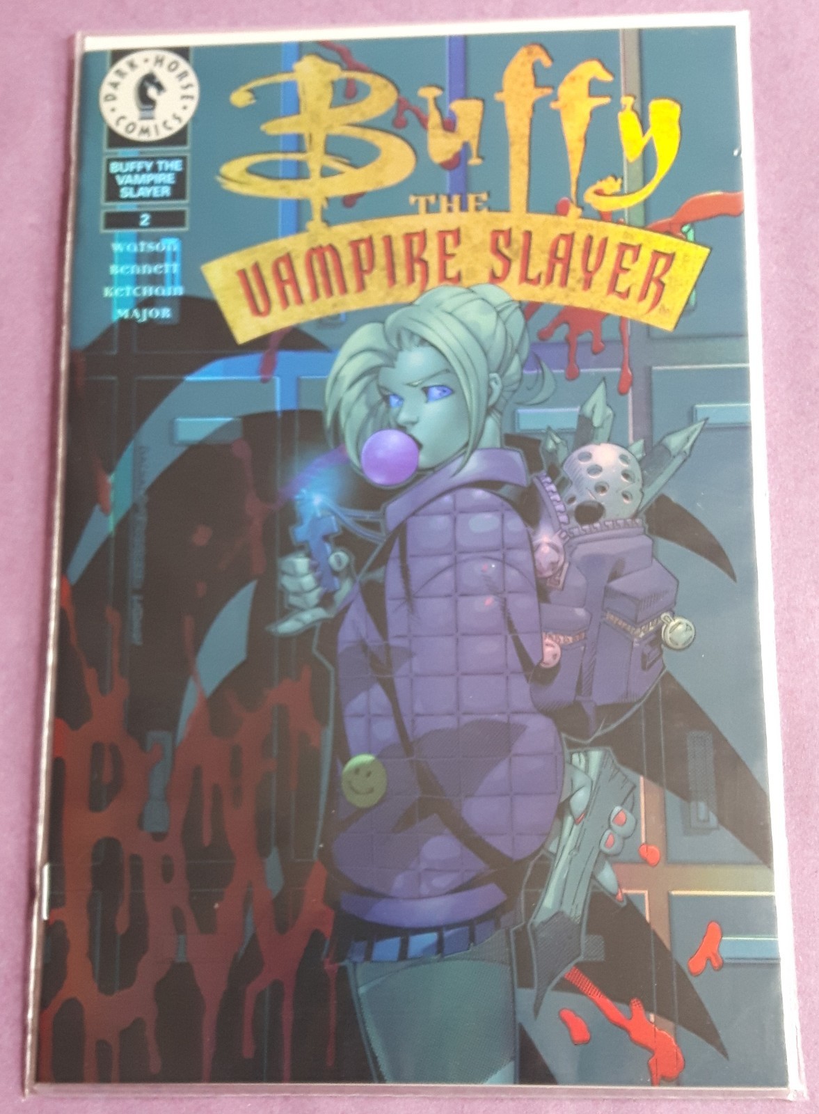 BUFFY THE VAMPIRE SLAYER: LIMITED EDITION « BLOODCHROME » COVER 1998