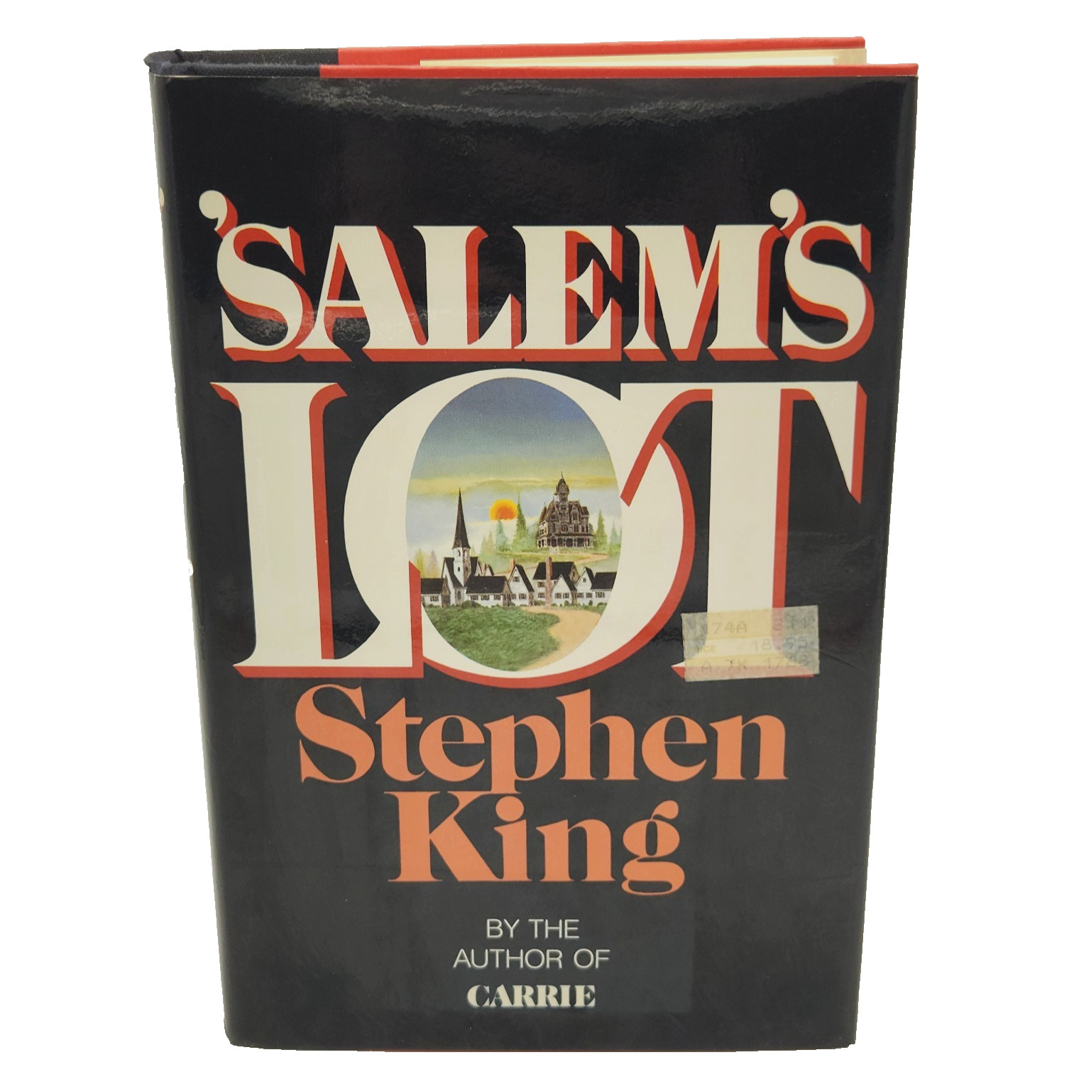 Stephen King SALEM&rsquo;S LOT (1978) Doubleday Early Edition w/ Gutter Code CC36 HCDJ