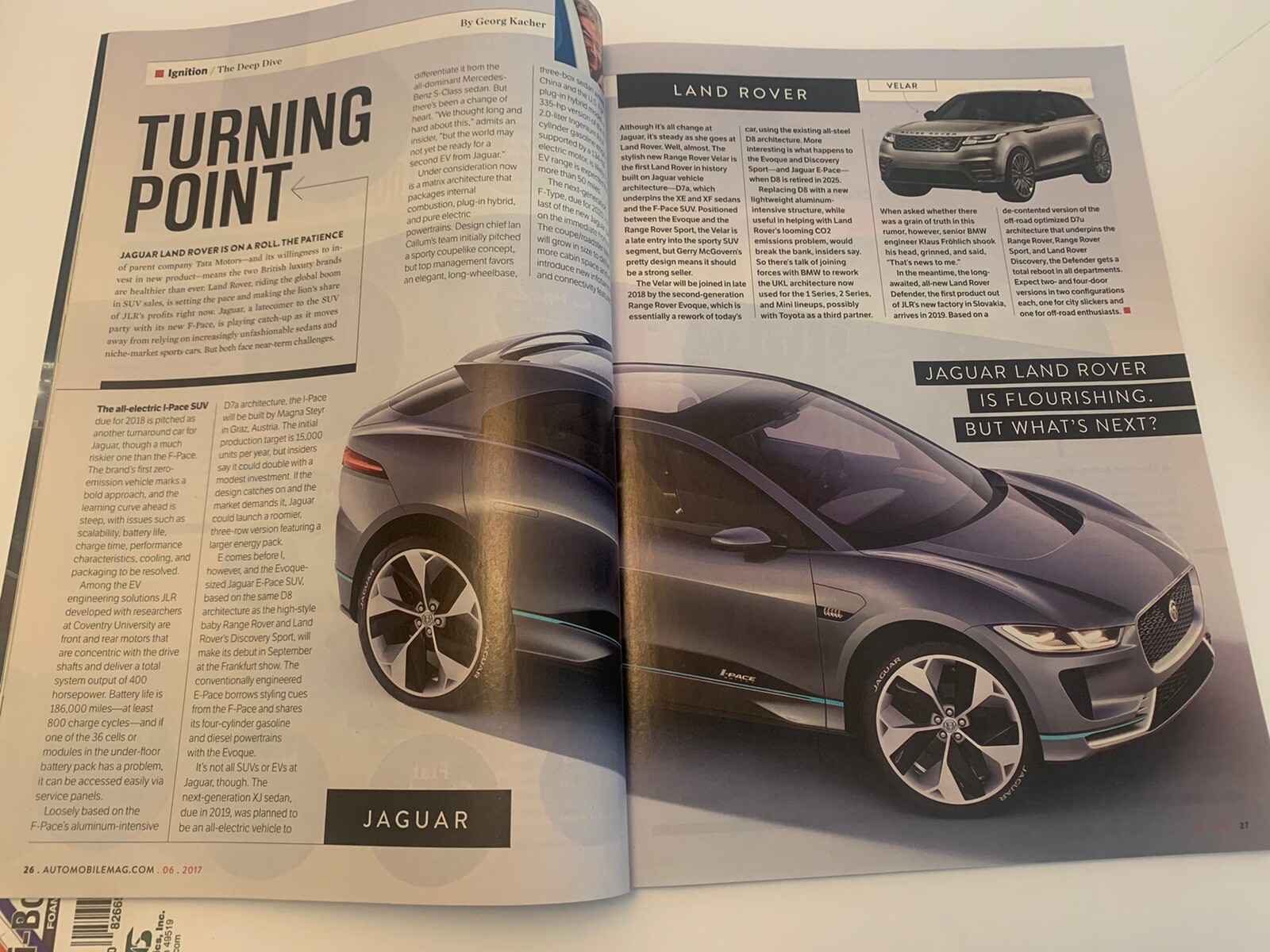 Automobile Magazine June 2017 Ripped Cover 102 Pages BMW Vision Board Scrapbook