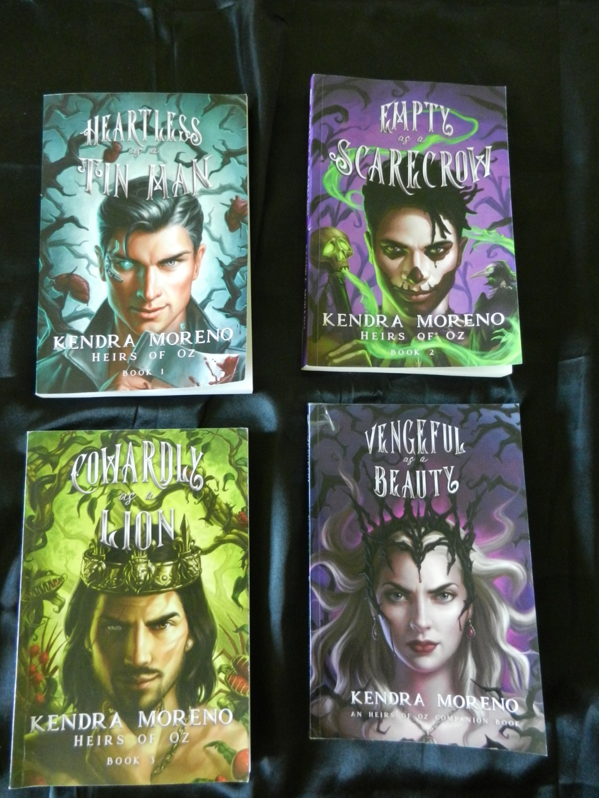 Complete (4) Book Series « Heirs of Oz » by Kendra Moreno