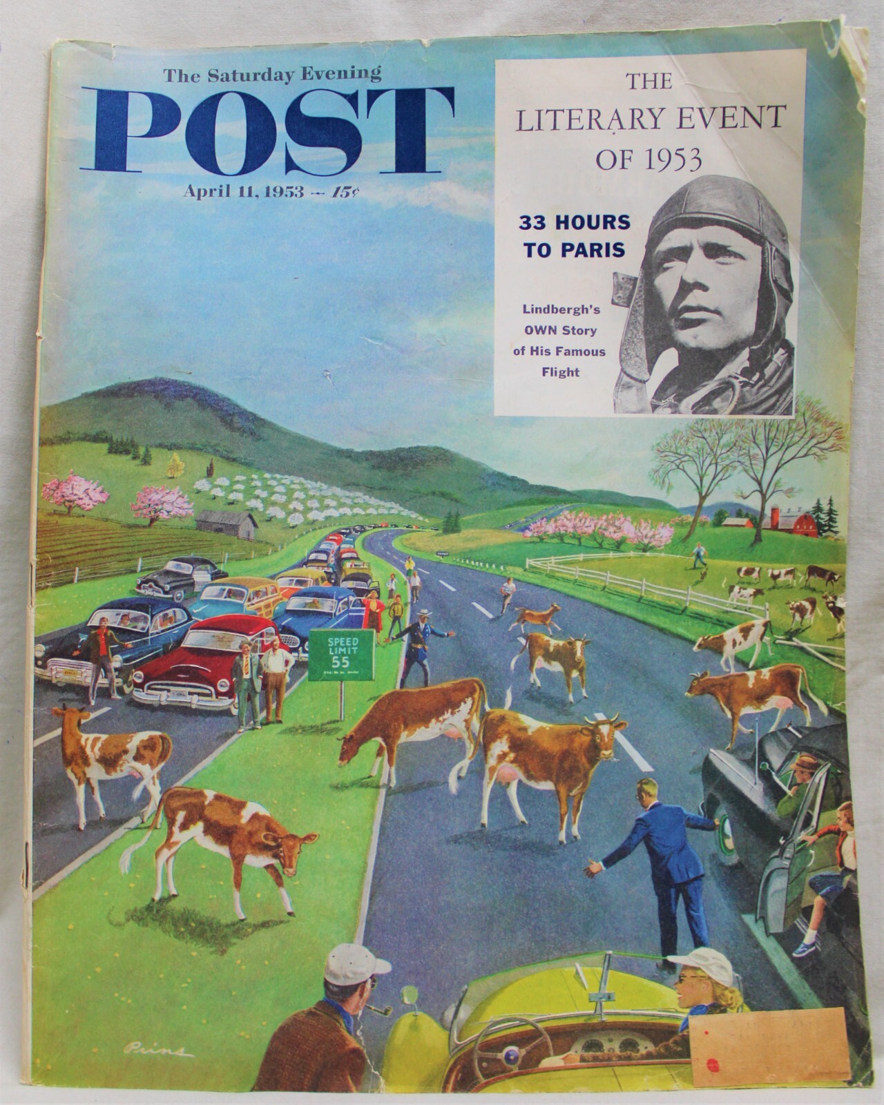 THE SATURDAY EVENING POST MAGAZINE 11 APRIL 1953 NEWS GENERAL INTEREST STORIES