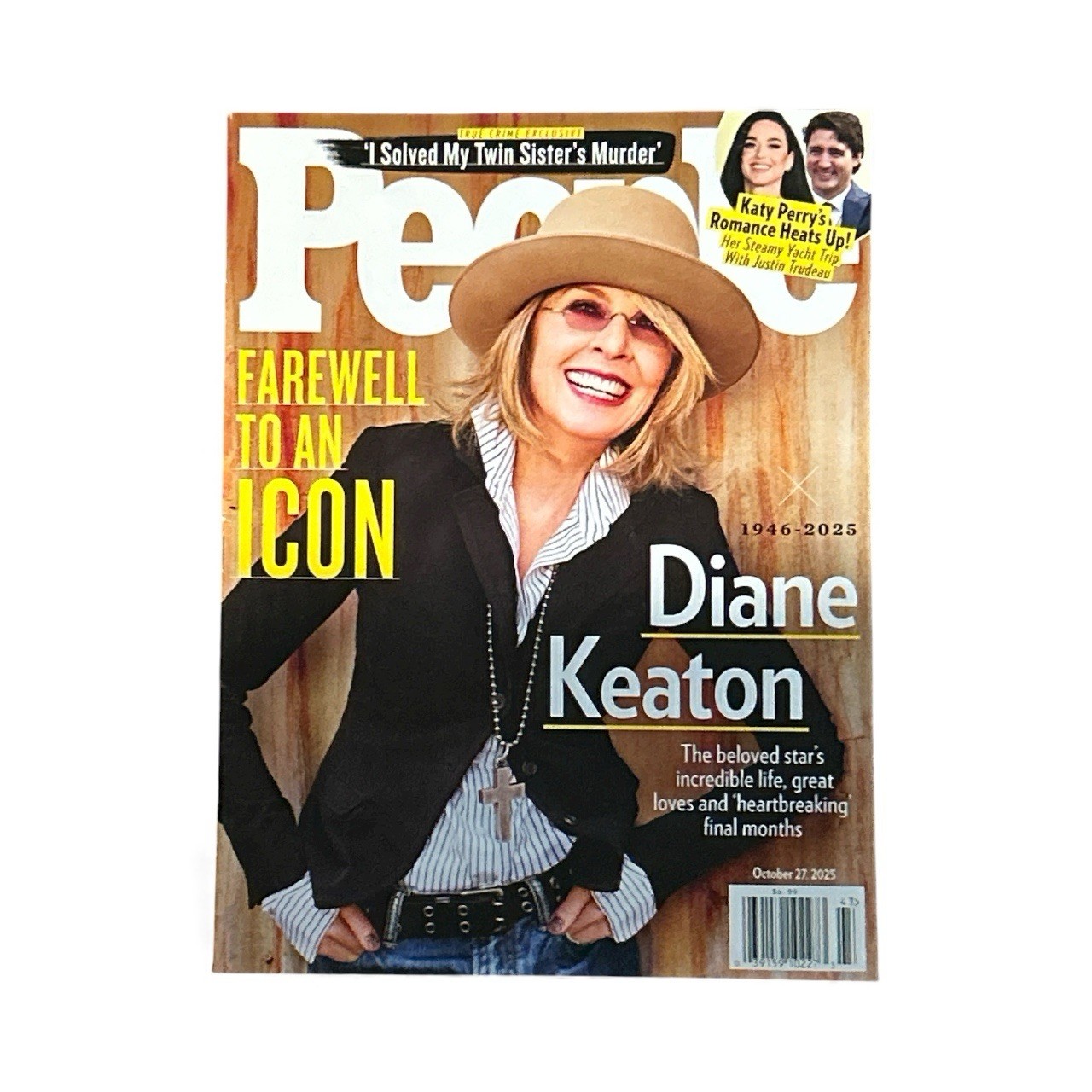 People Magazine October 2025 Diane Keaton Farewell Heather Lane Katy Perry