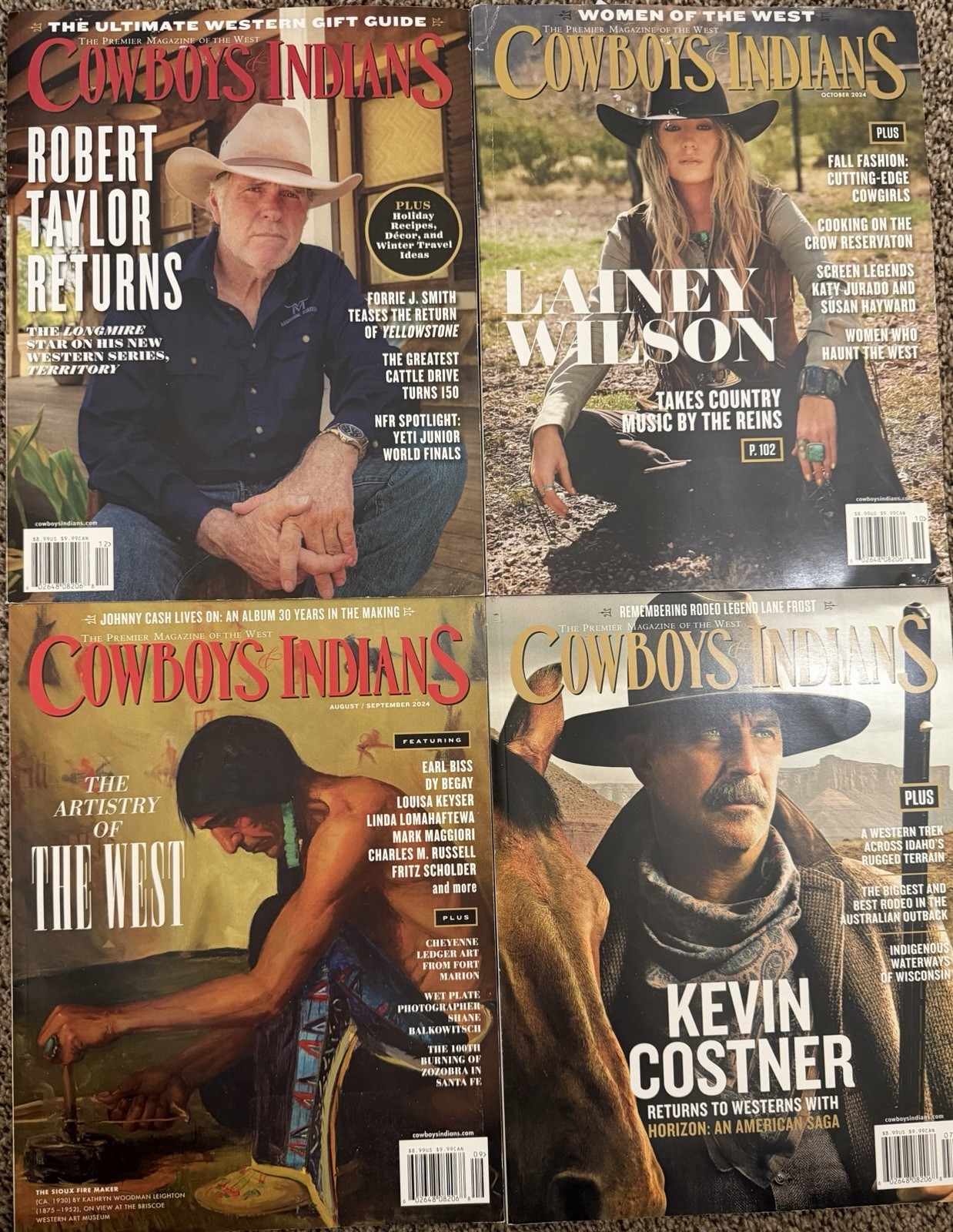 Cowboys & Indians Magazine 2016-2025 Lot of 31