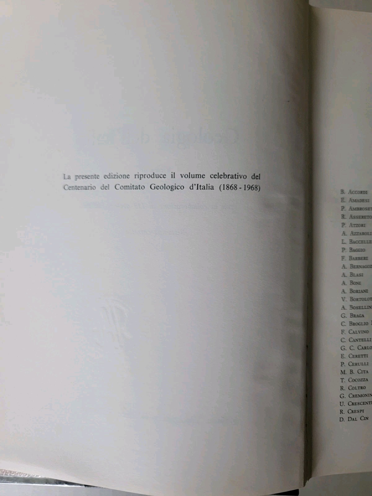 Ardito Desio GEOLOGIA DELL&rsquo;ITALIA – Utet 1973 Vintage Dust Jacket Hardcover