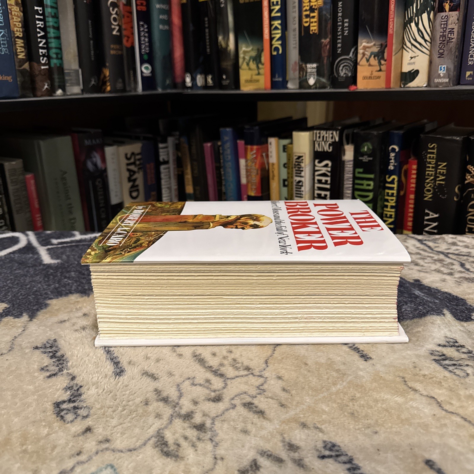 The Power Broker – Robert A Caro (Hardcover) Later Printing, VG, MAILS FAST