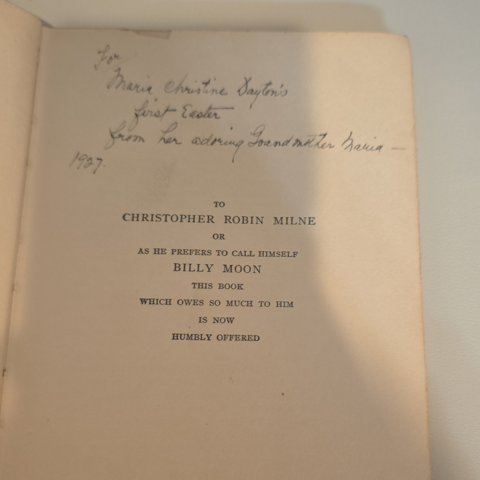 A. A. Milne When We Were Very Young HC Illustrated E.H. Shepard Dutton 1924