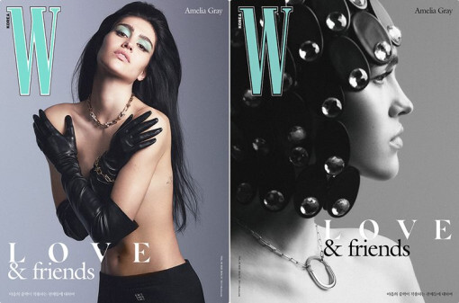 W Korea 2024 May Amelia Gray, K POP, K STAR, KFASHION, KBEAUTY