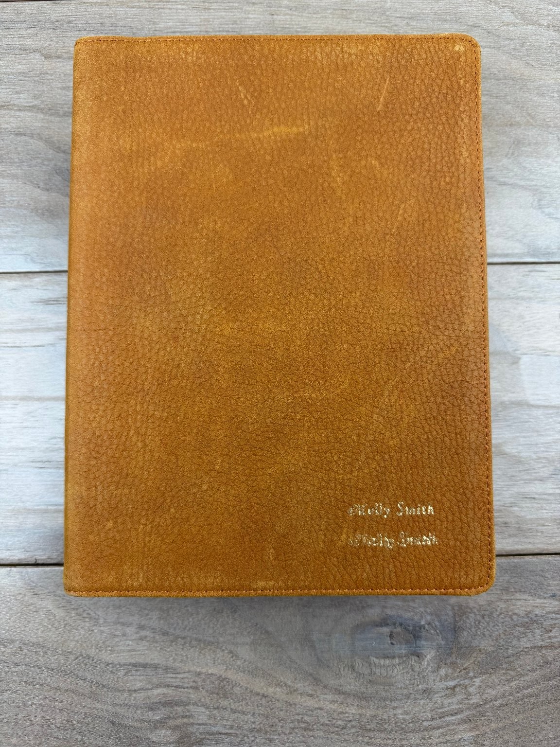 CSB Lifeway Women&rsquo;s Bible Christian Standard Butterscotch Leather 2022 Holman