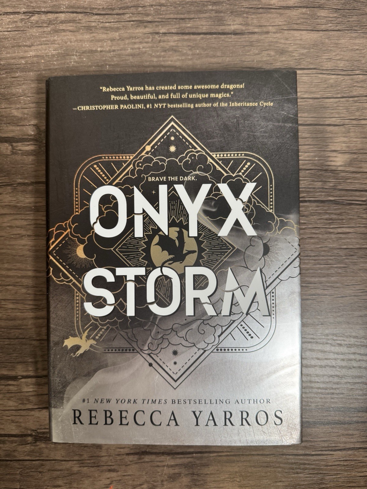 ONYX STORM Hardcover Book Rebecca Yarros_Target Exclusive_Deluxe Limited Edition