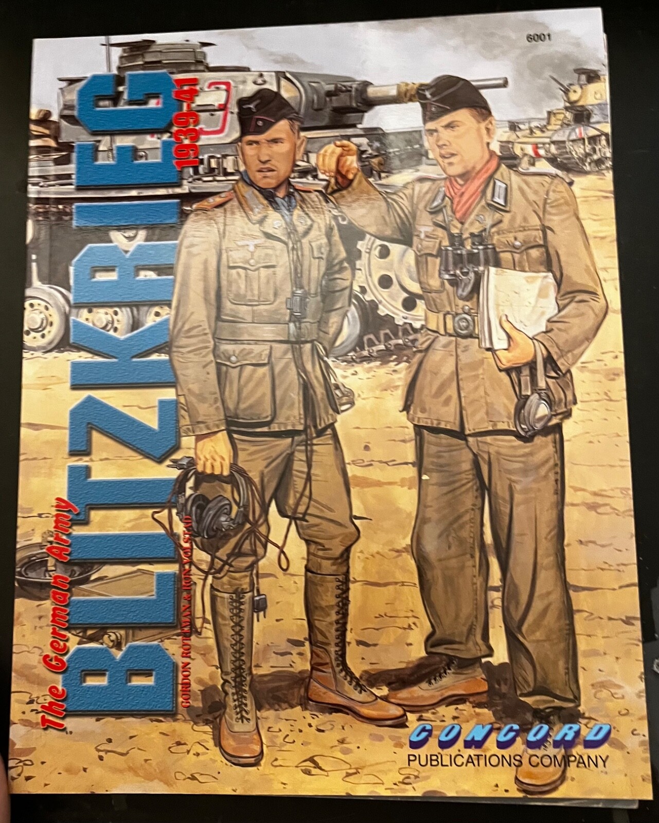 German Army: Blitzkrieg 1939-41 RON VOLSTAD INCREDIBLE ARTWORK CONCORD #6001