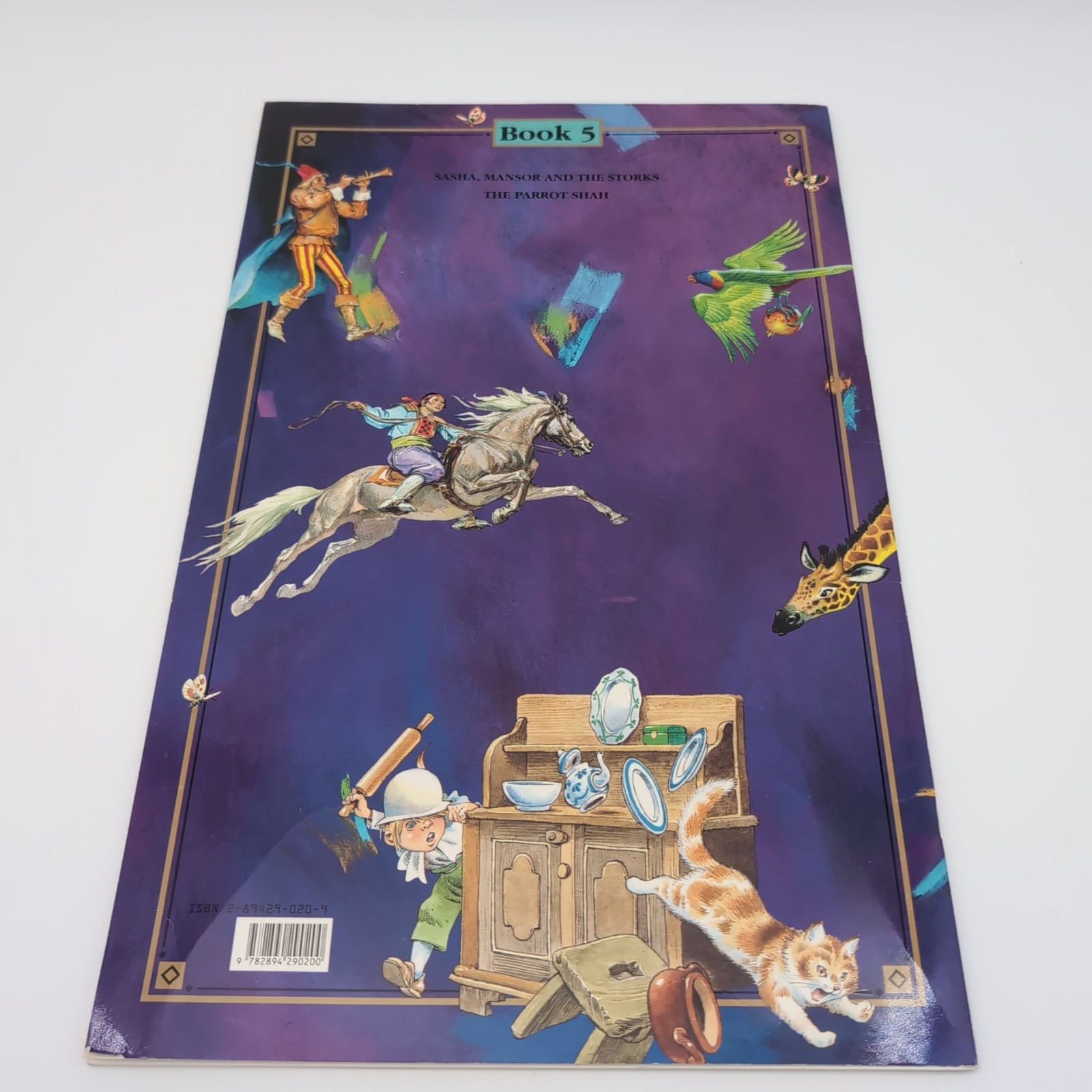 1992 The Great Fairy Tales Treasure Chest IV Tormont 5 Book Box Set