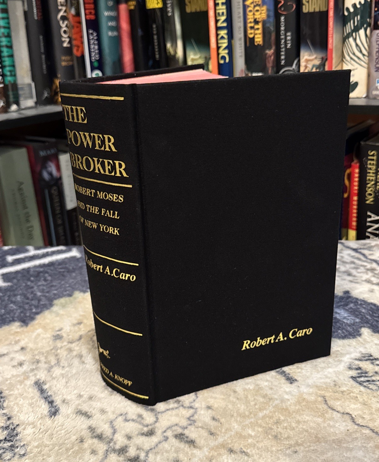 The Power Broker – Robert A Caro (Hardcover) Later Printing, VG, MAILS FAST