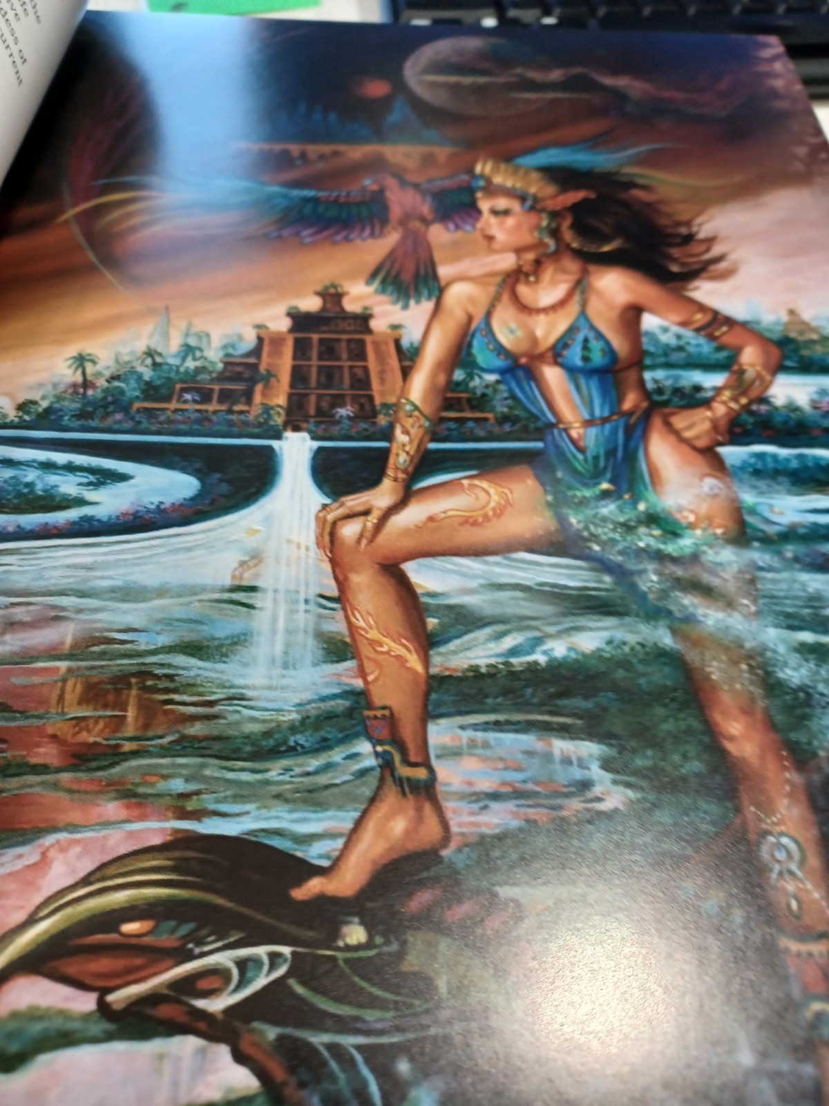 FANTASY ILLUSTRATION LIBRARY: LANDS & LEGENDS Vol I / GODS & GODDESSES Vol II