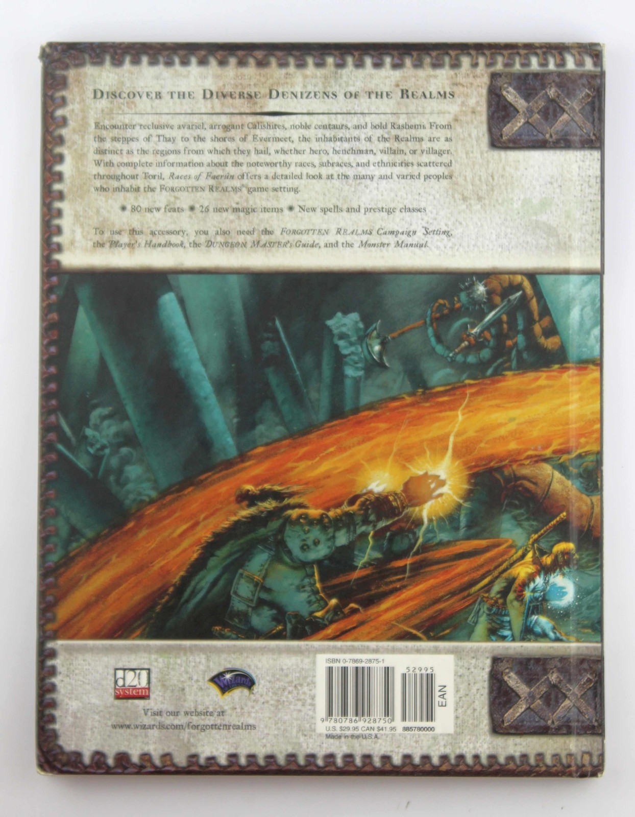 Races of Faerun (Dungeons & Dragons d20 3.0 Fantasy Roleplaying, Forgotten Realm