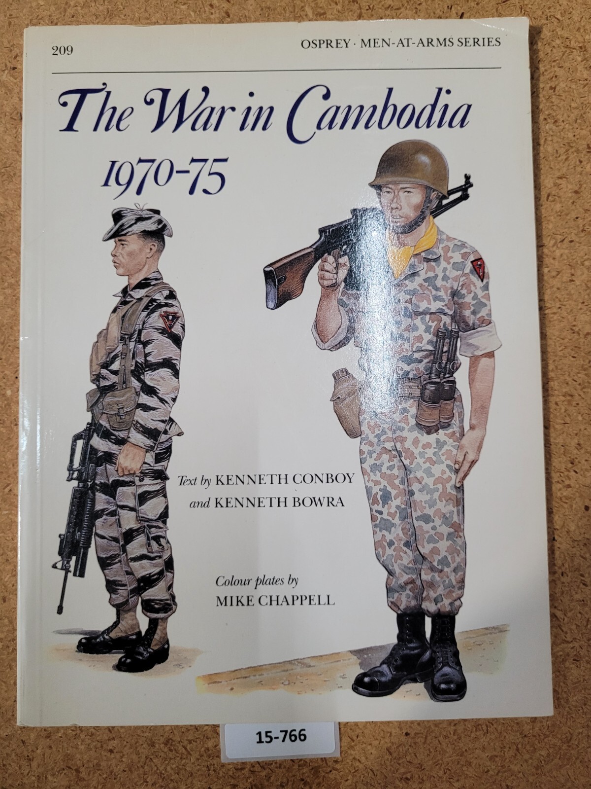 The War in Cambodia 1970–75 ~ Kenneth Conboy OSPREY (Men-at-Arms, #209)