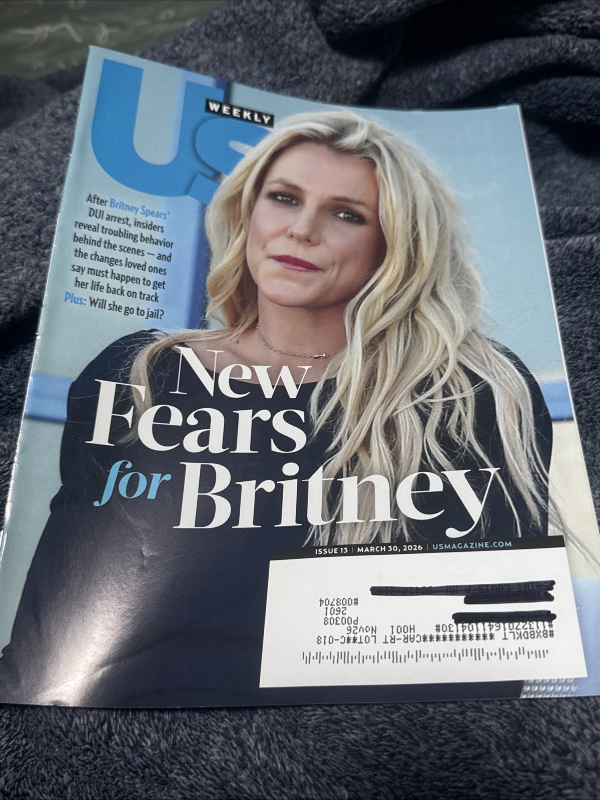 US Weekly Issue 13 March 30, 2026 – Britney Spears New Fears Savannah Guthrie