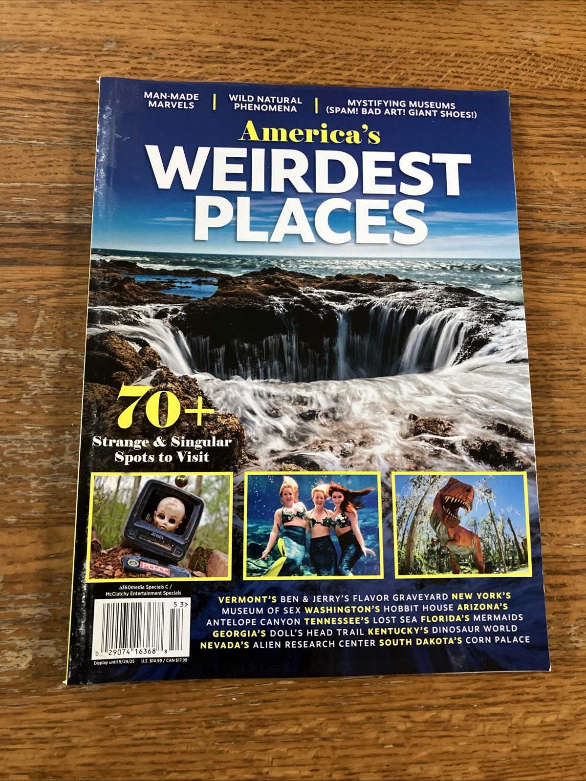 AMERICA&rsquo;S WEIRDEST PLACES MAGAZINE 2025 A360 MEDIA