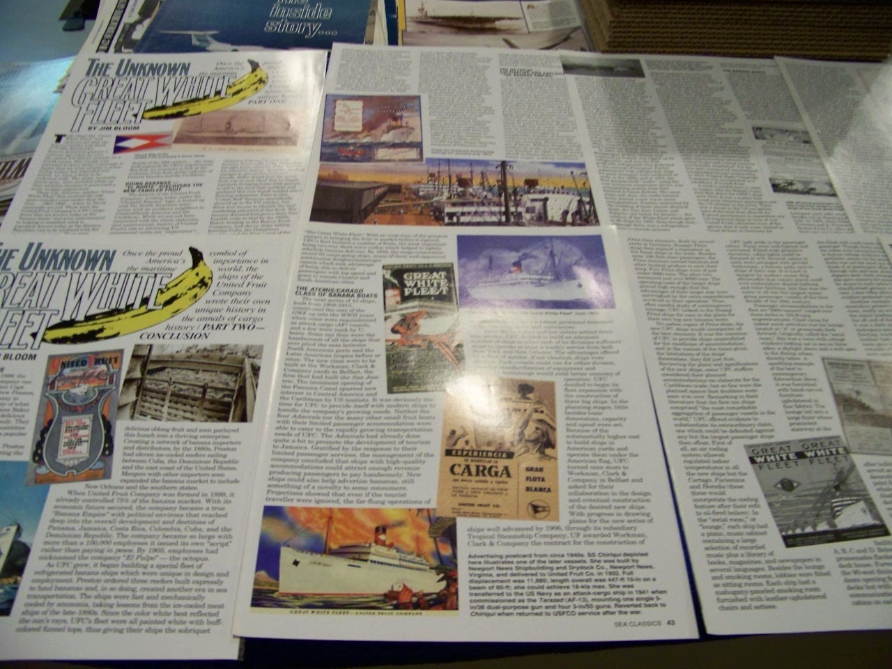 GREAT WHITE FLEET « THE UNKOWN » (PART 1 & 2)… HISTORY/PHOTOS/DETAILS (817PP)