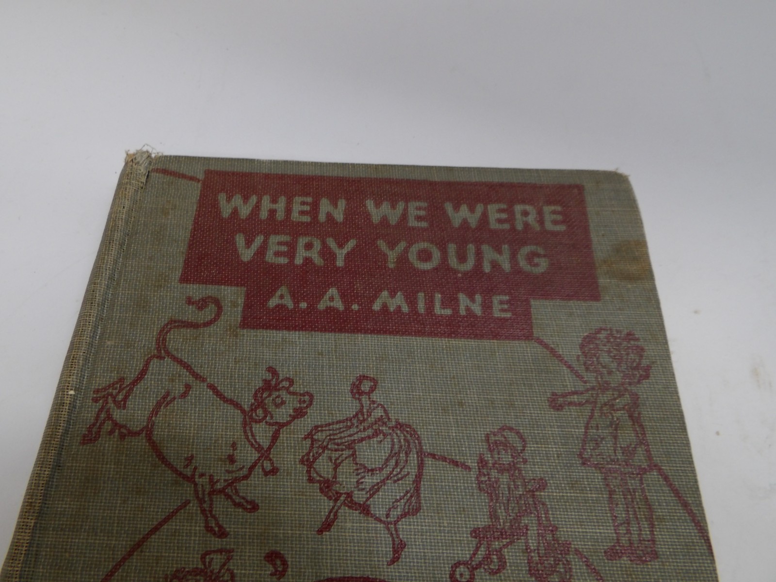 « When We Were Very Young » by A.A. Milne 1945 235th Edition Hardcover Vintage