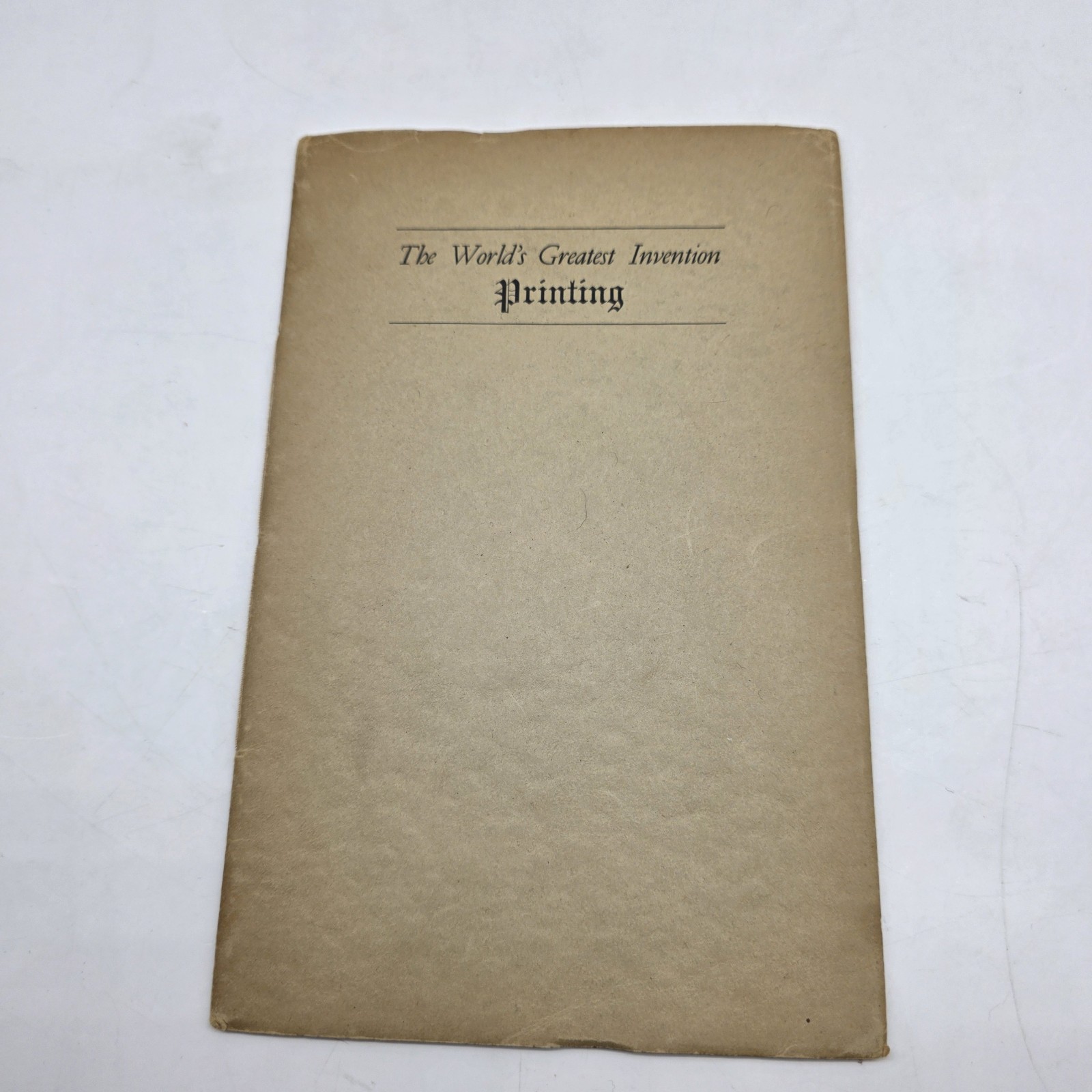 vtg 1940 Printing Booklet Douglas McMurtrie Limited 300 Australia Typography