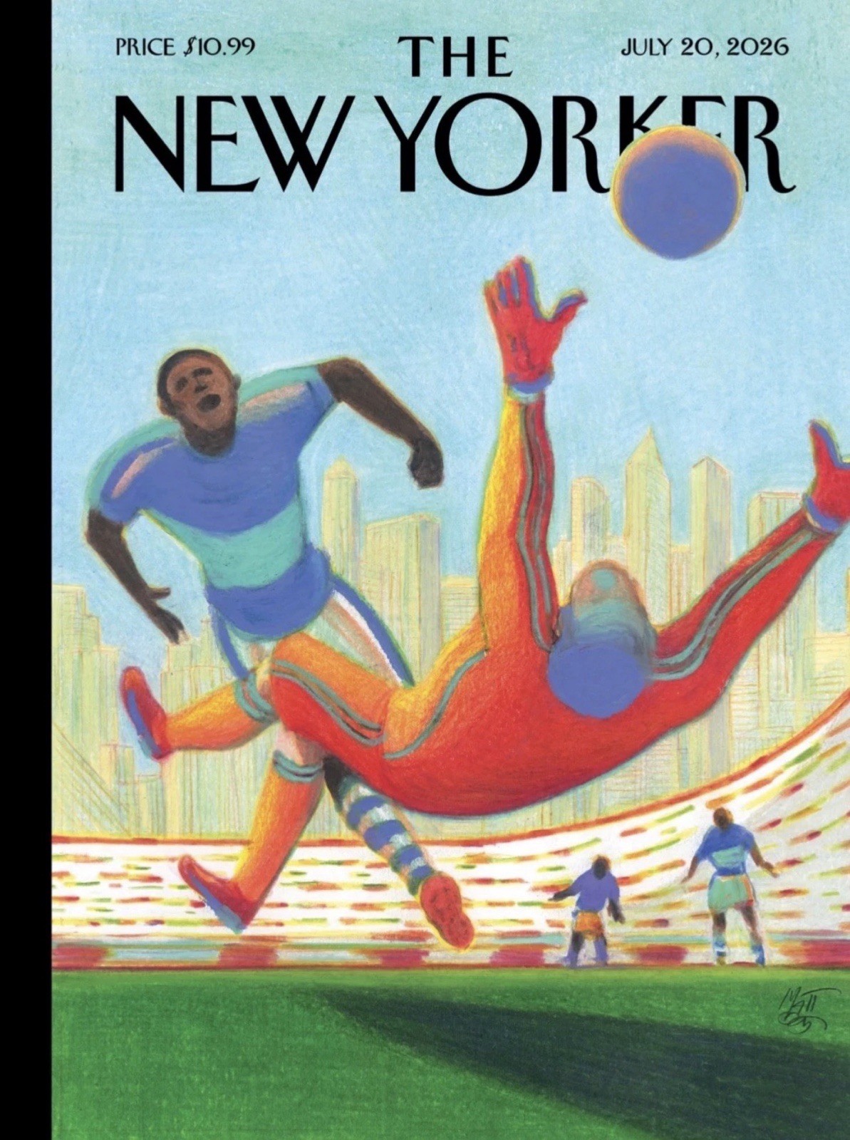 The New Yorker Magazine – July 20 2026 – The Beautiful Game – Lorenzo Mattotti