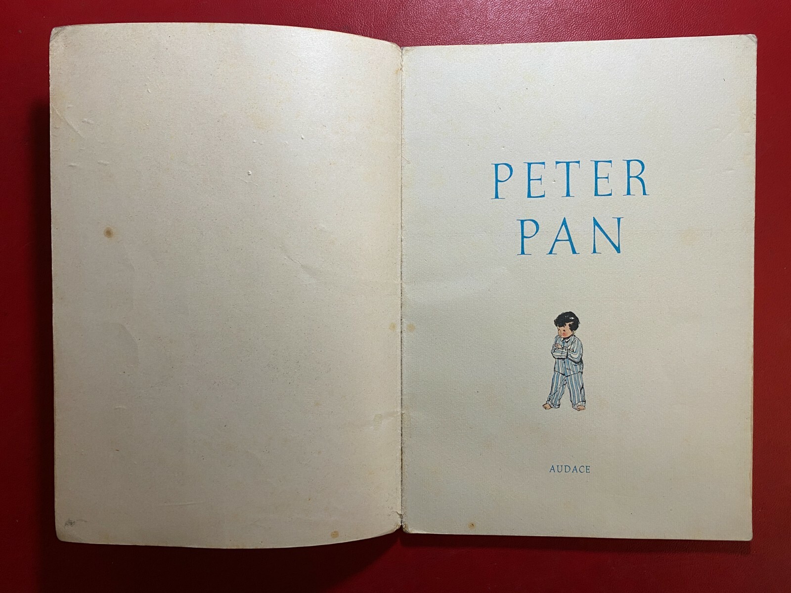 PETER PAN Ed. Audacia Supplemento a TEX (1954) Libro illustrato Dino BATTAGLIA