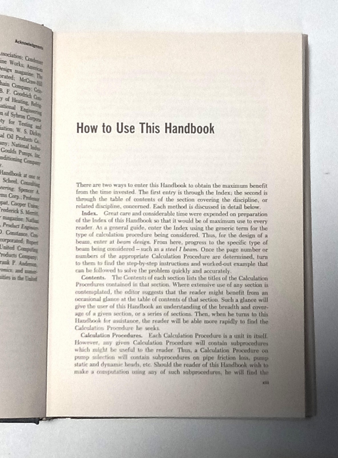 Vintage Standard Handbook Of Engineering Calculations Hicks McGraw Hill HC Ref