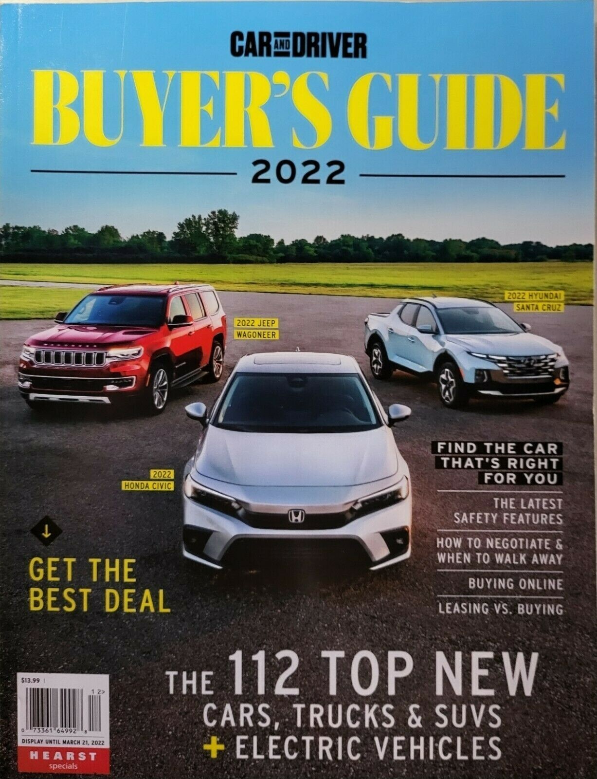 CAR AND DRIVER MAGAZINE | BUYER&rsquo;S GUIDE 2022 | HEARST SPECIALS