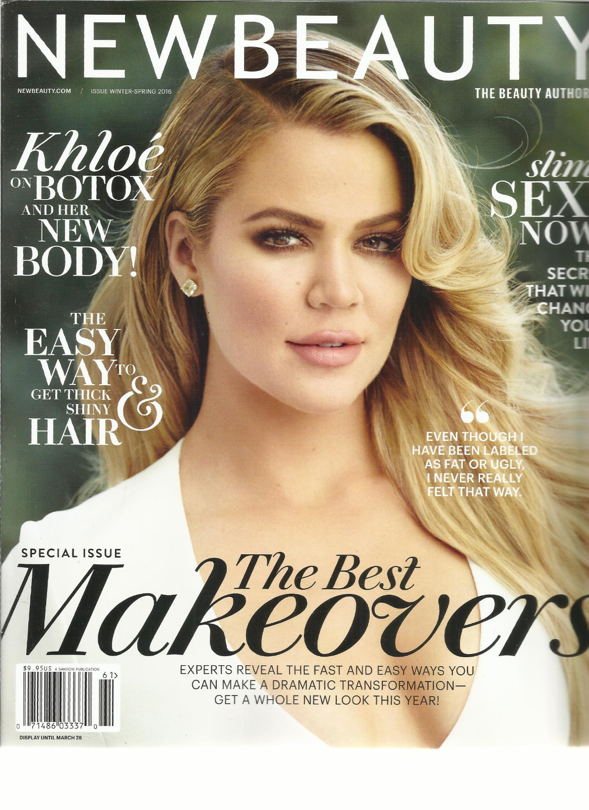 THE BEAUTY AUTHORITY, NEW BEAUTY, WINTER / SPRING, 2016 VOLUME. 12 ISSUE,1