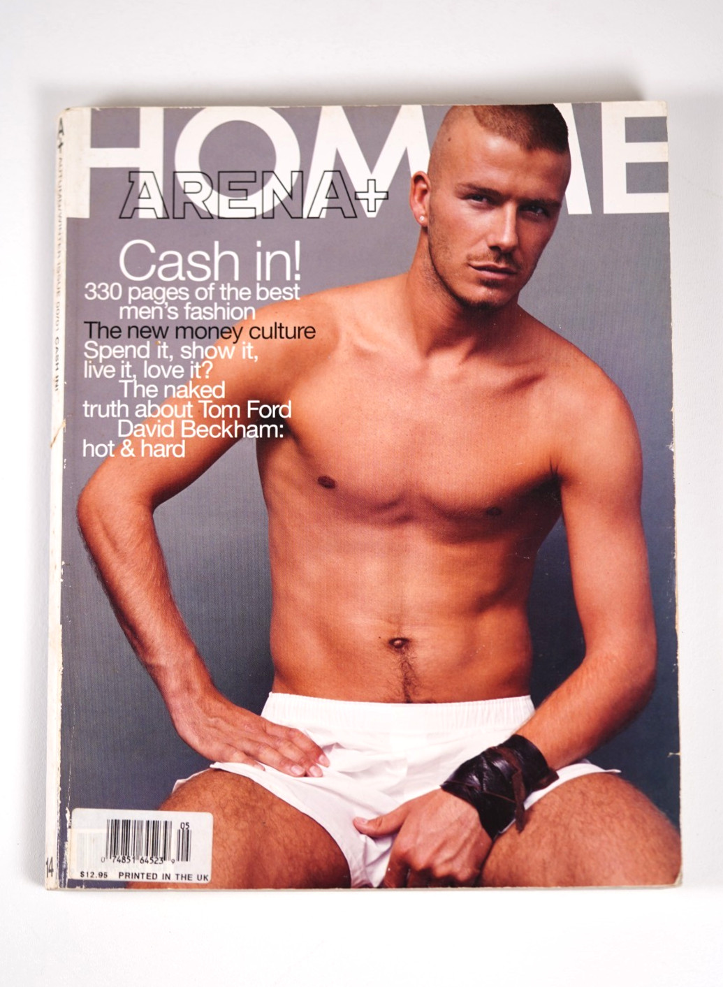 Homme Arena + UK Fashion Autumn/Winter 00/01 David Beckham Tom Ford 030220AME2