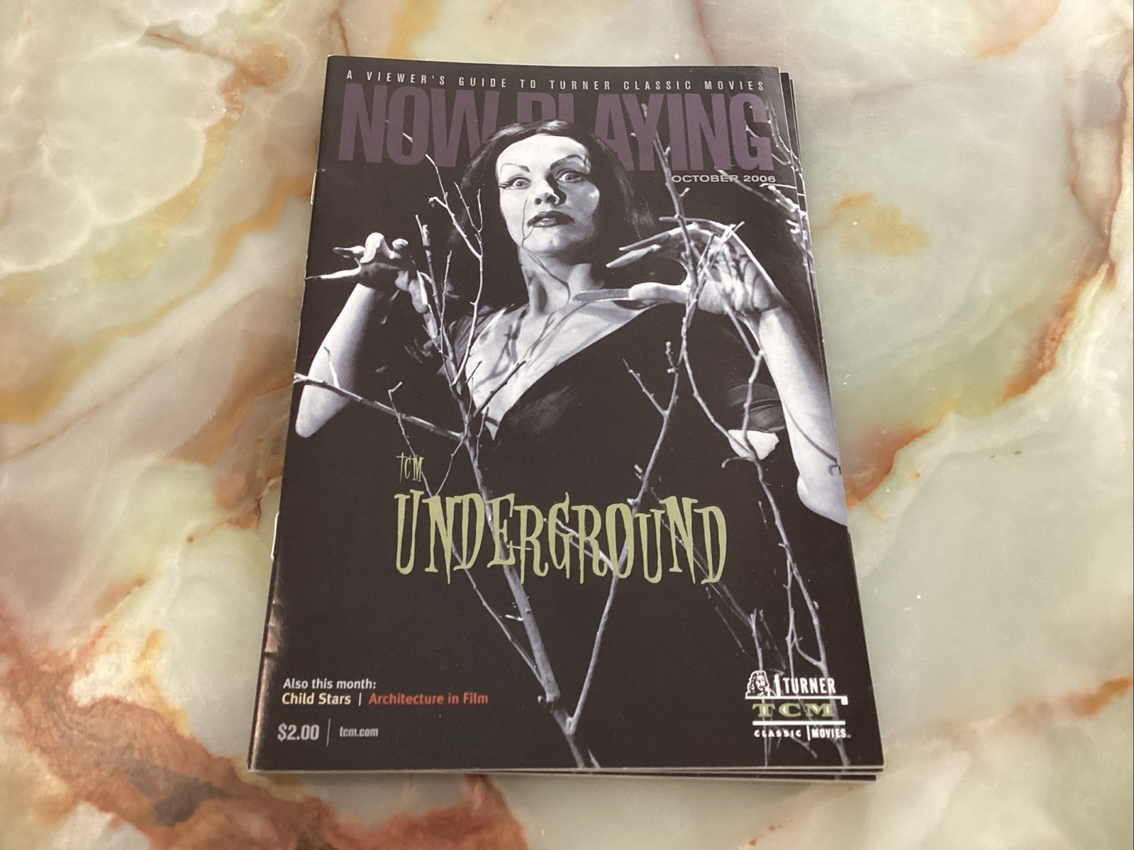 TCM NOW PLAYING VINTAGE BOOKLET VAMPIRA MAILA NURMI From 2006