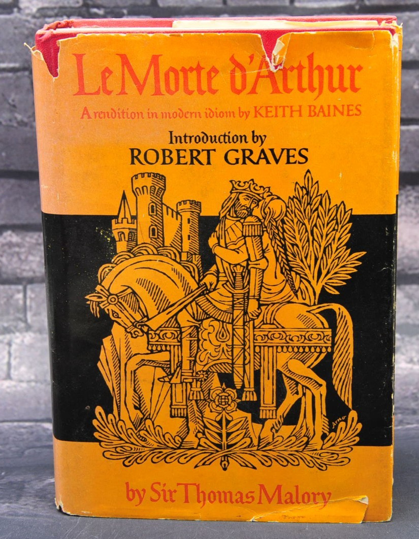 Le Morte D&rsquo;Arthur by Sir Thomas Malory Intro by Robert Graves 1962 Hardcover