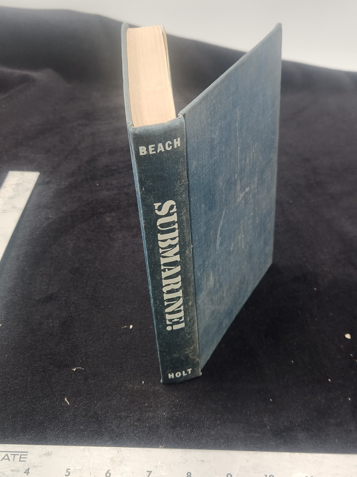 SUBMARINE! by Commander Edward L. Beach, HC/DJ, WWII 1939-45, Publ. Holt