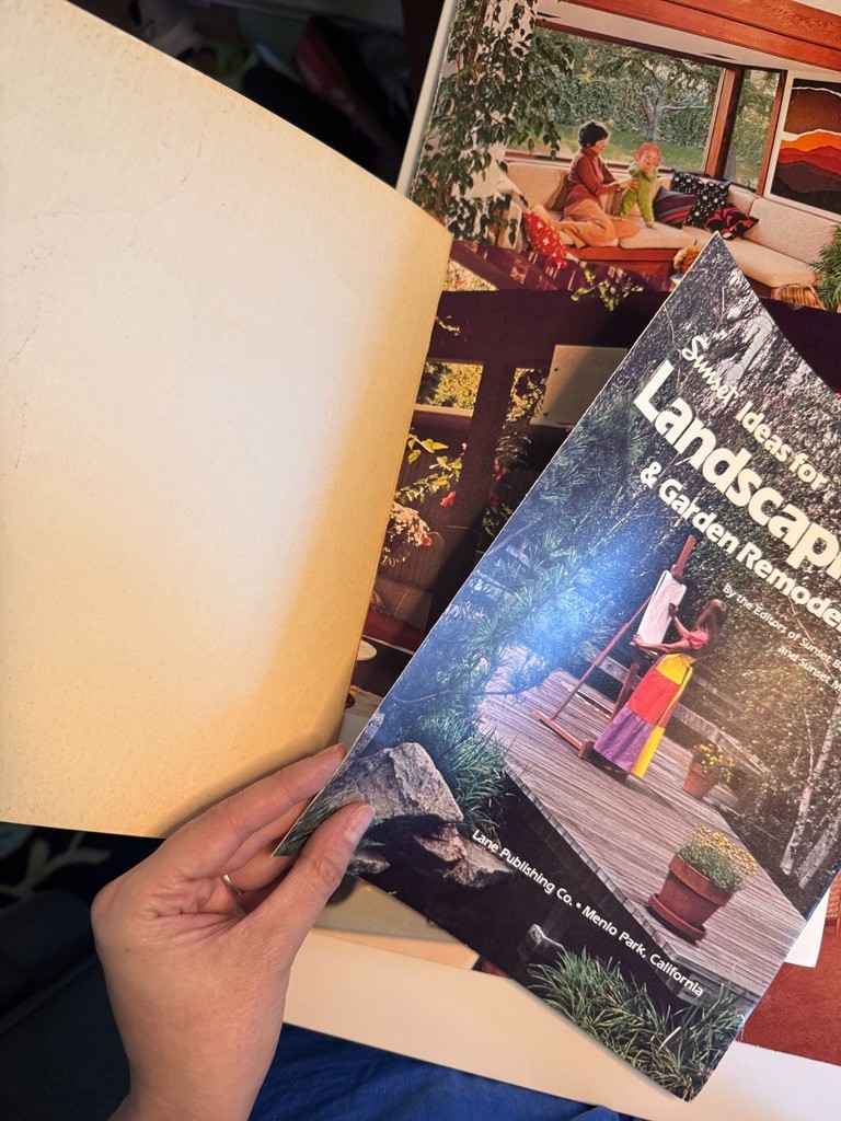 Sunset Vintage 1970 DIY Design & Remodel Home Children Landscaping Book Lot of 5