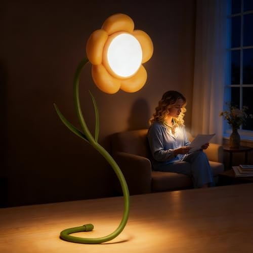 Sunflower Desk 8 inches (H) x 3 inches (W) x 1 inch (D) Yellow Sunflower