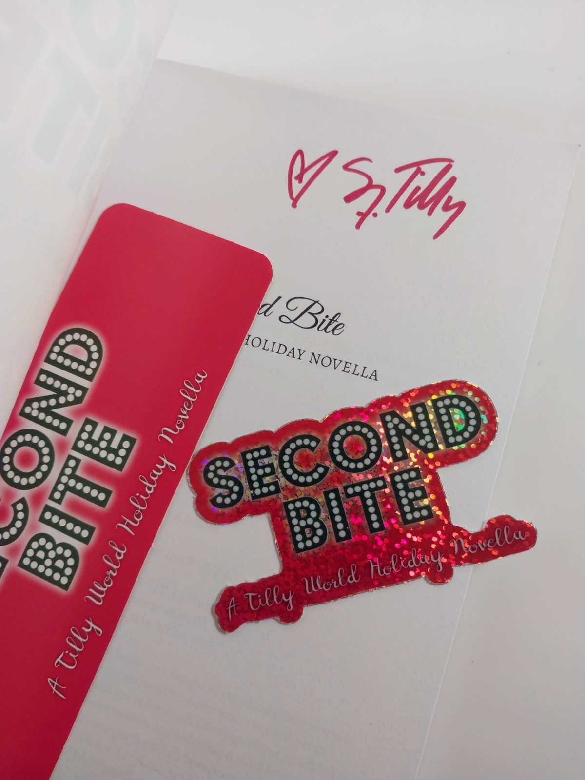Second Bite by S.J. Tilly (2022, TPB) The Bite Series 1 of 3 – Signed