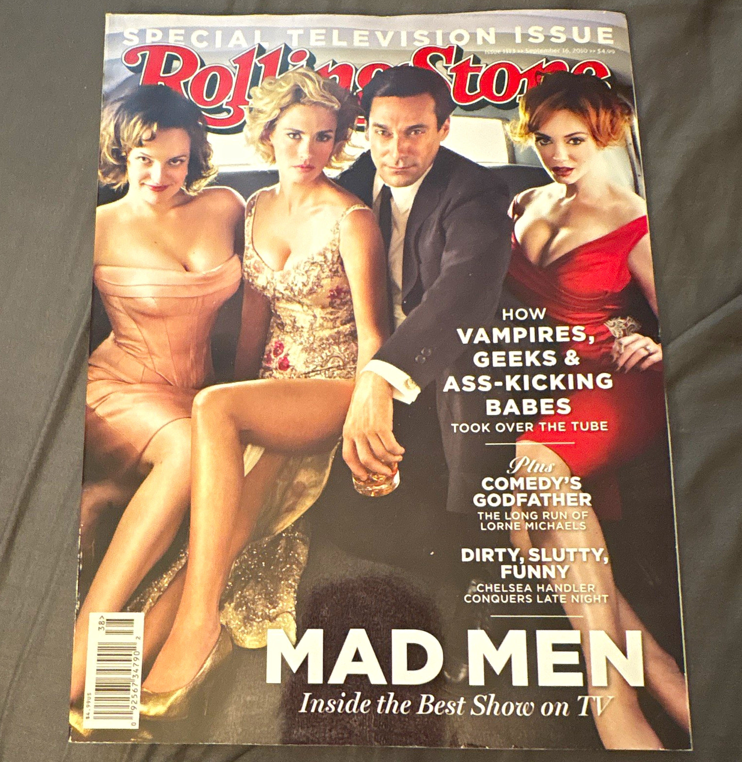 Rolling Stone Mad Men Cover Special Television Issue September 2009 No. 1069