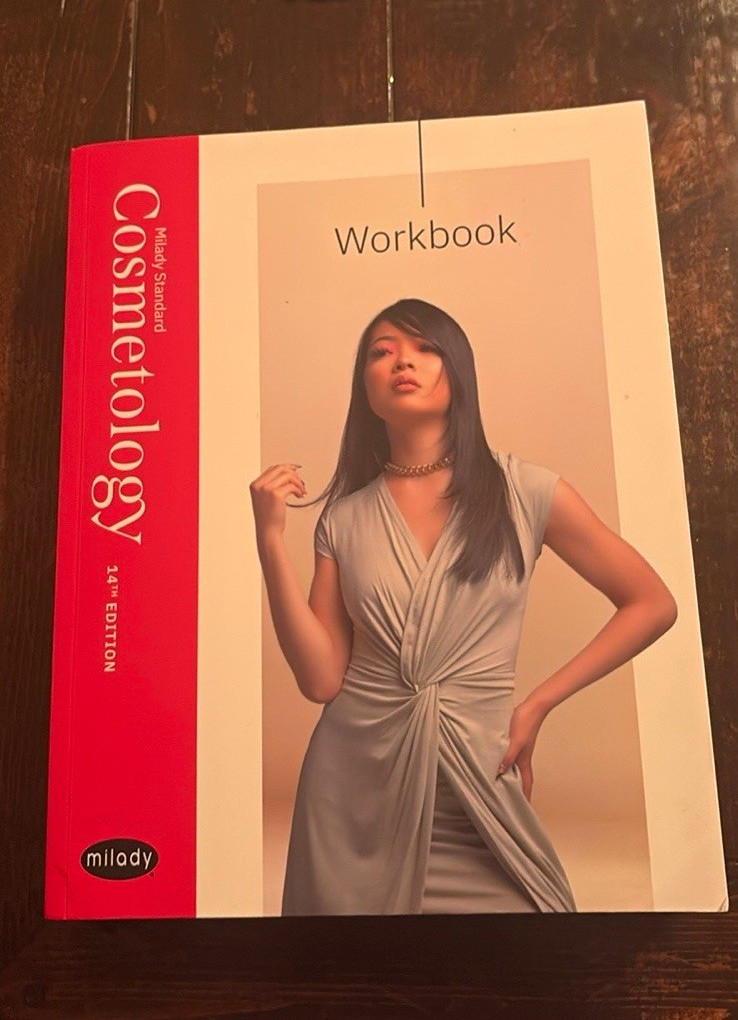 Milady Standard Cosmetology Workbook 14th Edition Paperback 2025 English