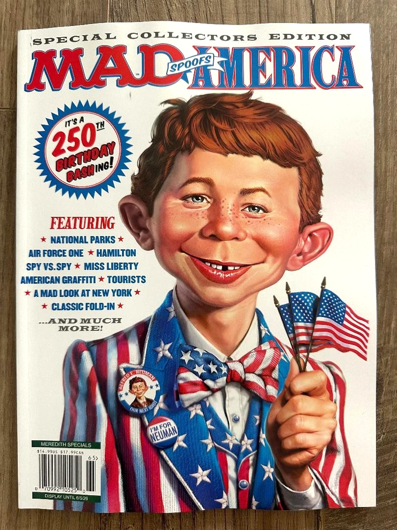 2026 MAD Special Collectors Edition 96 Pages MAD SPOOFS AMERICA New York LIBERTY