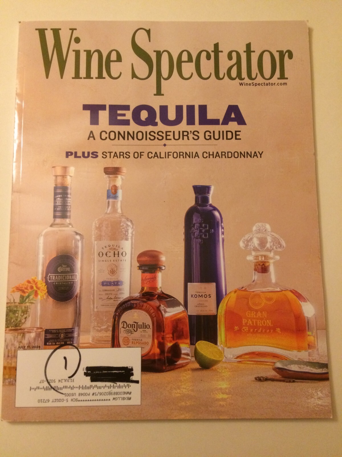 Wine Spectator Magazine~NEW~$5 Each~Dec 2023-Jan~Mar~Apr~May~June~July~Aug 2024