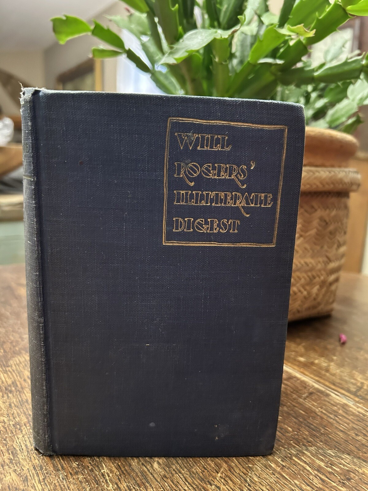 1924 The Illiterate Digest by Will Rogers 1st Edition
